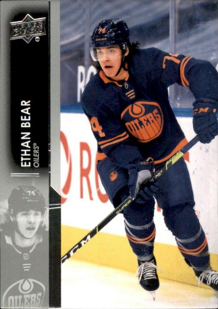 Ethan Bear #71 Edmonton Oilers | 2021-22 Upper Deck