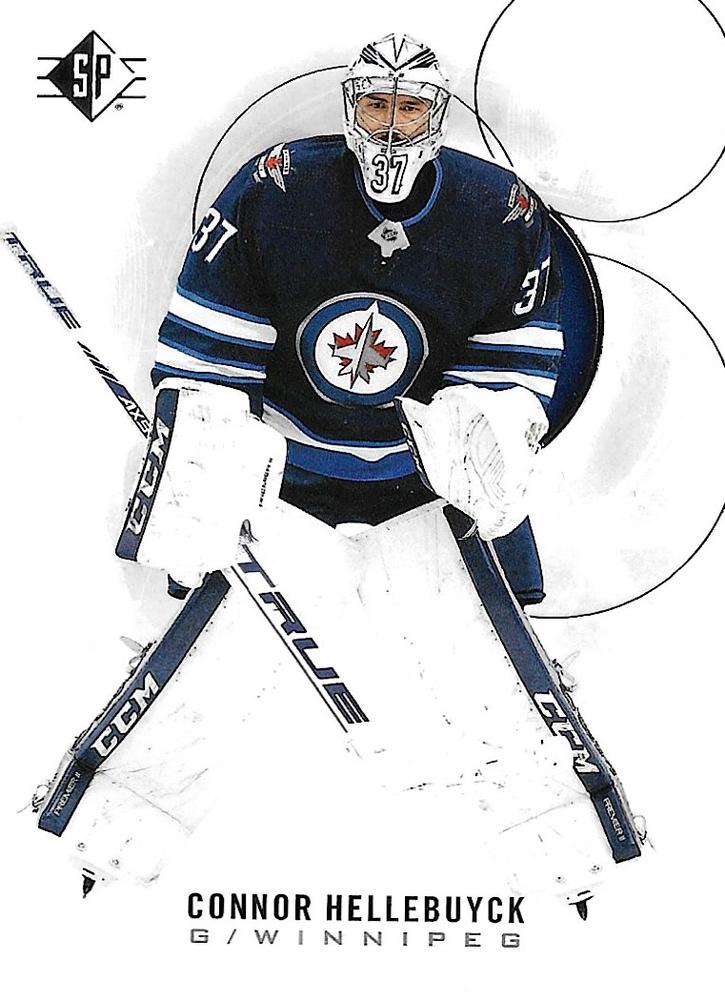 Connor Hellebuyck #71 Winnipeg Jets | 2020-21 SP