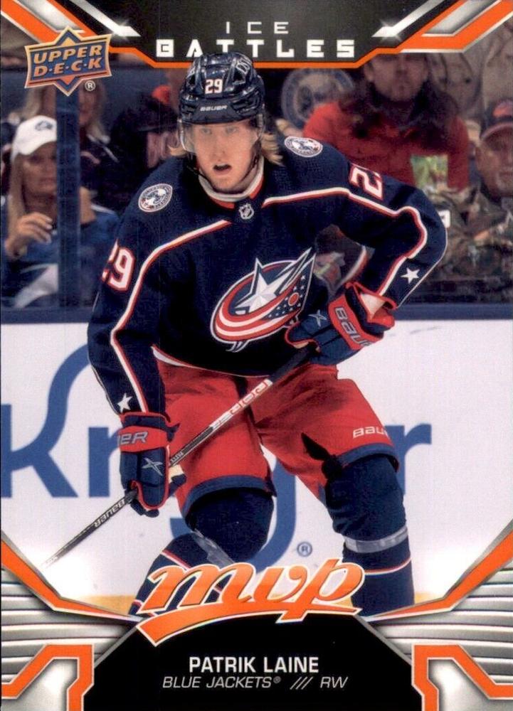 Patrik Laine #71 Columbus Blue Jackets | 2022-23 Upper Deck MVP Ice Battles