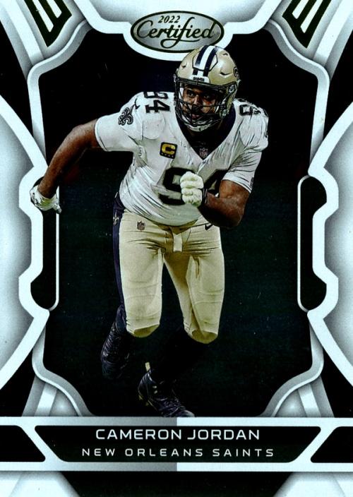 Cameron Jordan #71 New Orleans Saints | 2022 Panini Certified | NFL Football