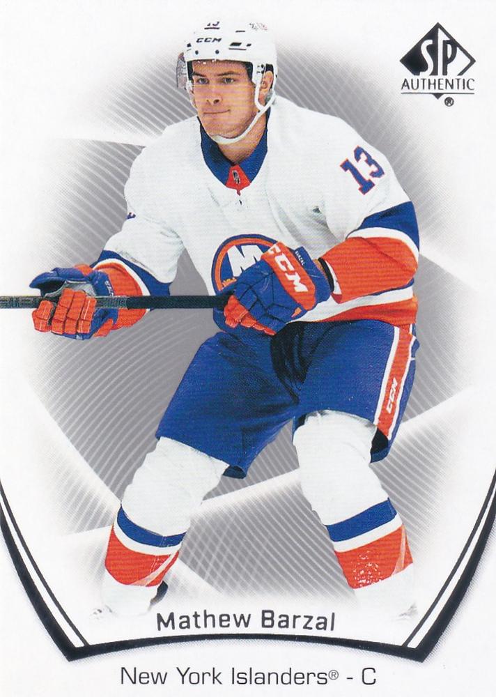 Mathew Barzal #71 New York Islanders | 2021-22 SP Authentic