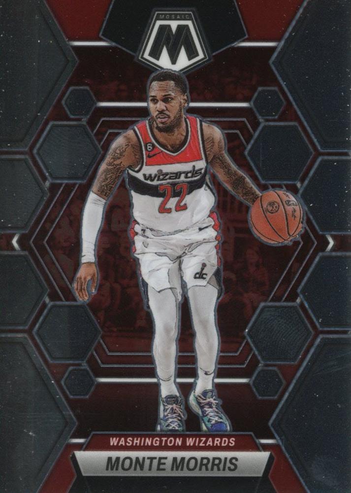 Monte Morris #71 Washington Wizards | 2022-23 Panini Mosaic