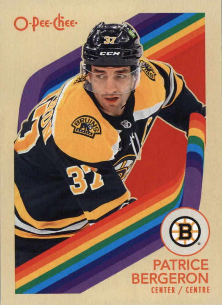 Patrice Bergeron #71 Boston Bruins | 2023-24 O-Pee-Chee Retro