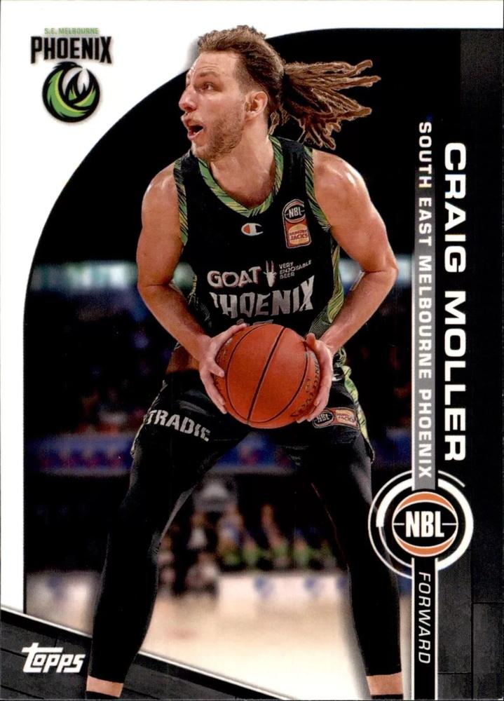 Craig Moller #71 S.E. Melbourne Phoenix | 2023-24 Topps NBL