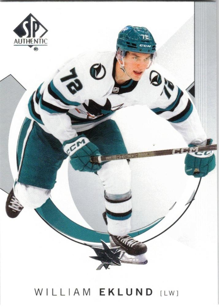 William Eklund #71 San Jose Sharks | 2024-25 SP Authentic