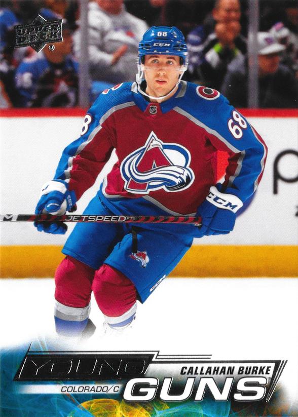 Callahan Burke #721 Colorado Avalanche | 2022-23 Upper Deck
