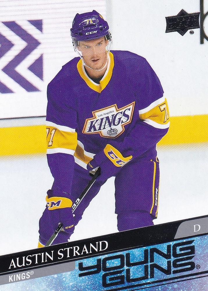 Austin Strand #722 Los Angeles Kings | 2020-21 Upper Deck