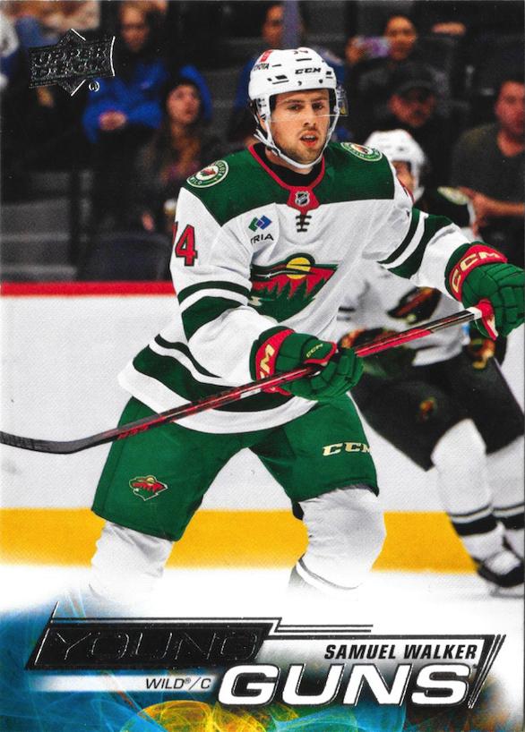 Samuel Walker #723 Minnesota Wild | 2022-23 Upper Deck