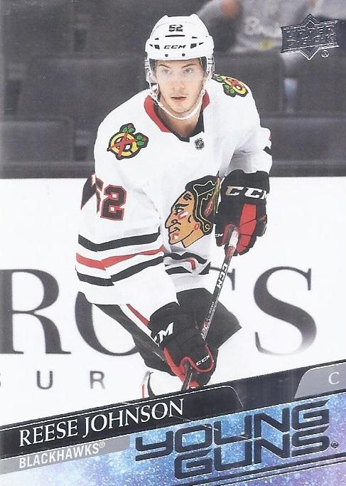 Reese Johnson #725 Chicago Blackhawks | 2020-21 Upper Deck