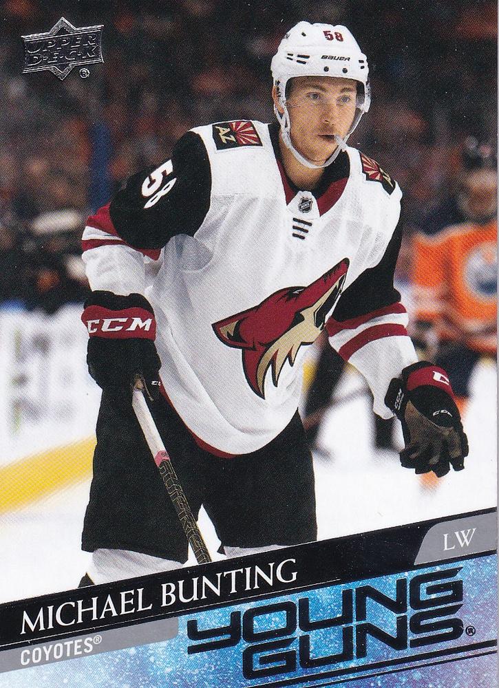 Michael Bunting #727 Arizona Coyotes | 2020-21 Upper Deck