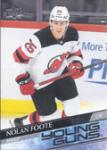 Nolan Foote #729 New Jersey Devils | 2020-21 Upper Deck