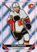 Elias Lindholm FOIL #72 Calgary Flames | 2019-20 Topps NHL Sticker Collection