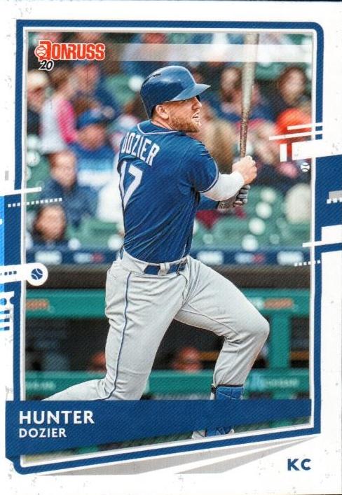 Hunter Dozier #72 Kansas City Royals | 2020 Donruss