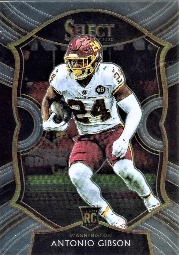 Antonio Gibson #72 Washington Football Team | 2020 Panini Select |  | NFL Football