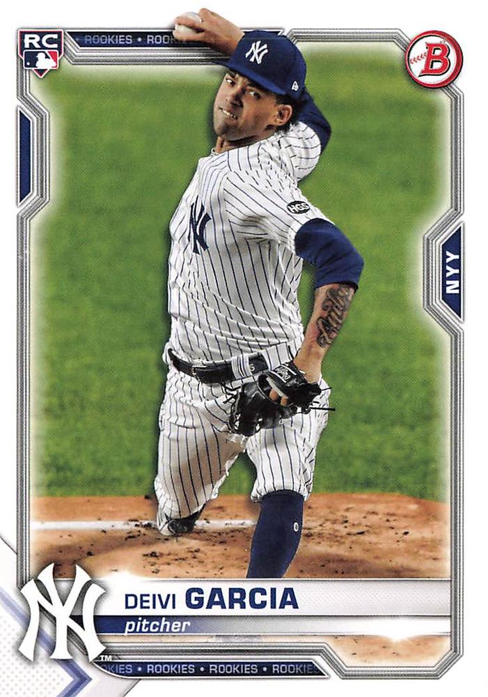 Deivi Garcia #72 New York Yankees | 2021 Bowman