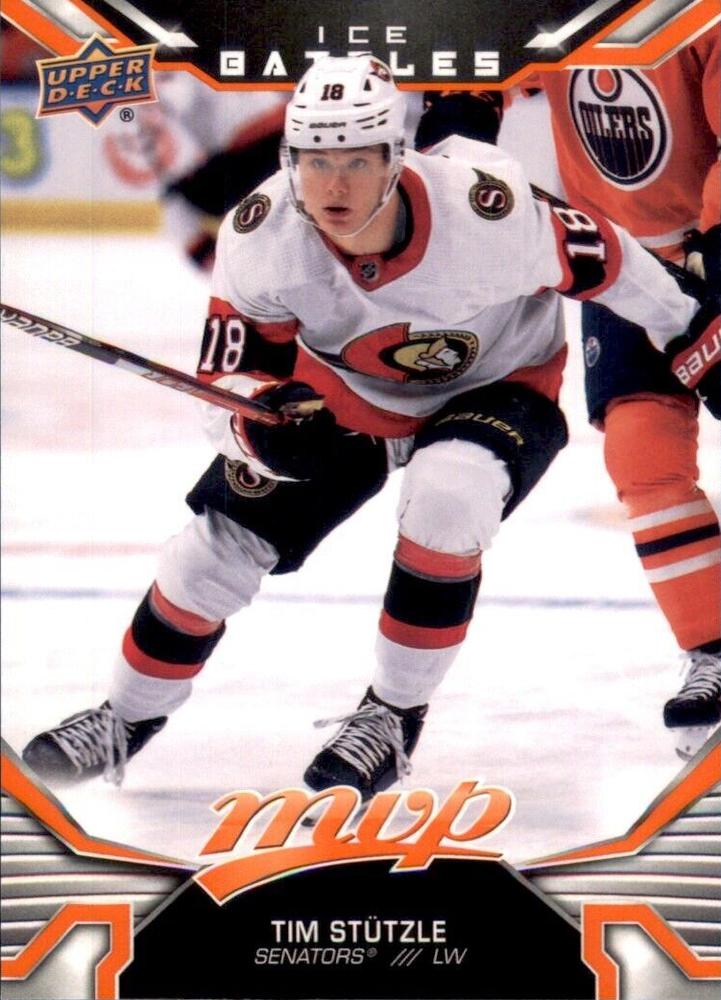 Tim Stutzle #72 Ottawa Senators | 2022-23 Upper Deck MVP Ice Battles
