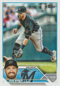 Jon Berti #72 Miami Marlins | 2023 Topps