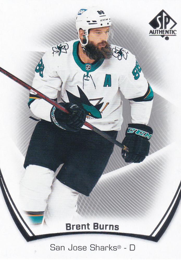 Brent Burns #72 San Jose Sharks | 2021-22 SP Authentic