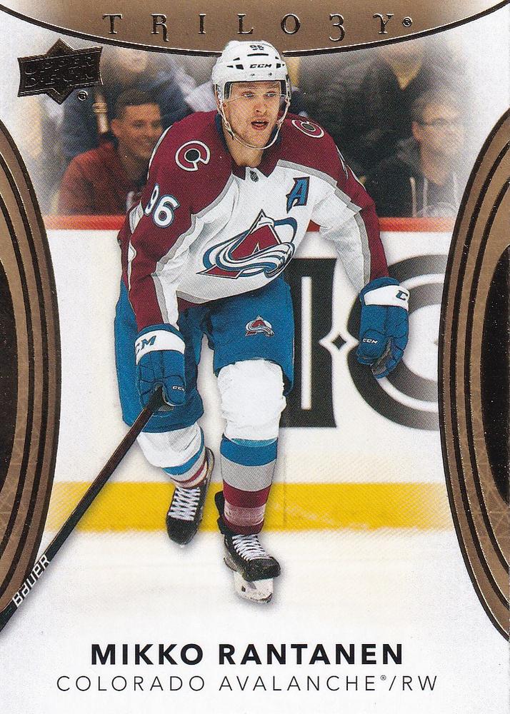 Mikko Rantanen #72 Colorado Avalanche | 2022-23 Upper Deck Trilogy