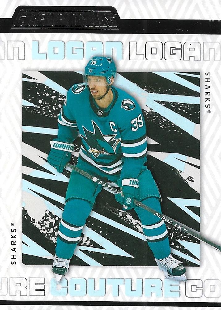 Logan Couture #72 San Jose Sharks | 2023-24 Upper Deck Credentials