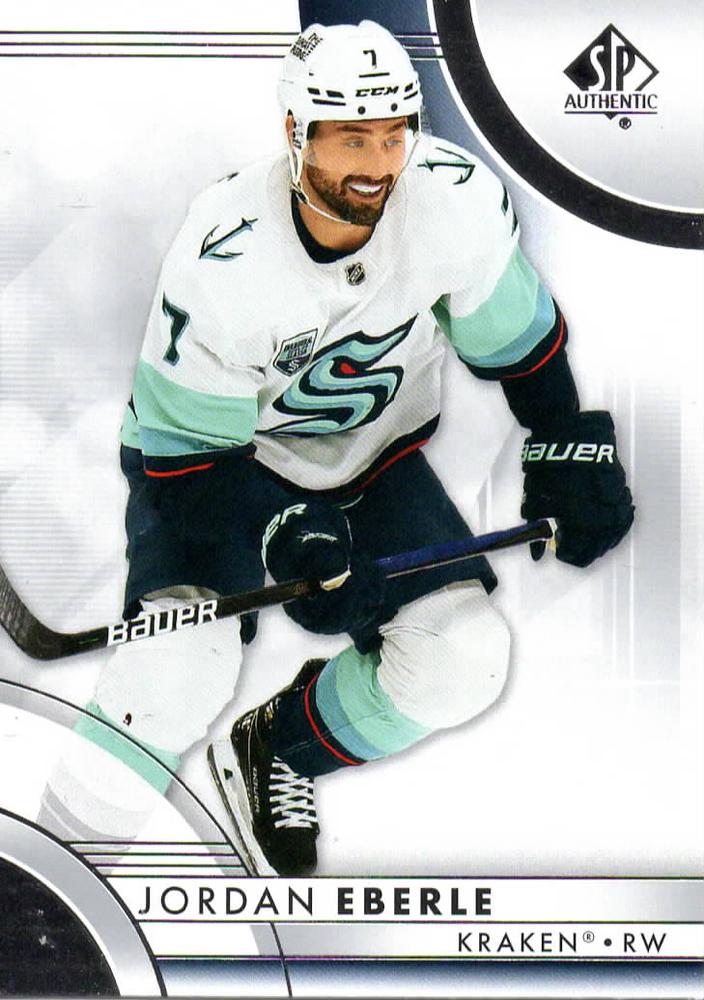 Jordan Eberle #72 Seattle Kraken | 2023-24 SP Authentic