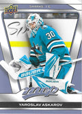 Yaroslav Askarov #72 San Jose Sharks | 2025-26 Upper Deck MVP