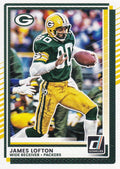 James Lofton #72 Green Bay Packers | 2025 Donruss | NFL Football