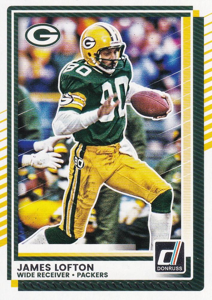 James Lofton #72 Green Bay Packers | 2025 Donruss | NFL Football