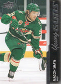 Mason Shaw #730 Minnesota Wild | 2021-22 Upper Deck