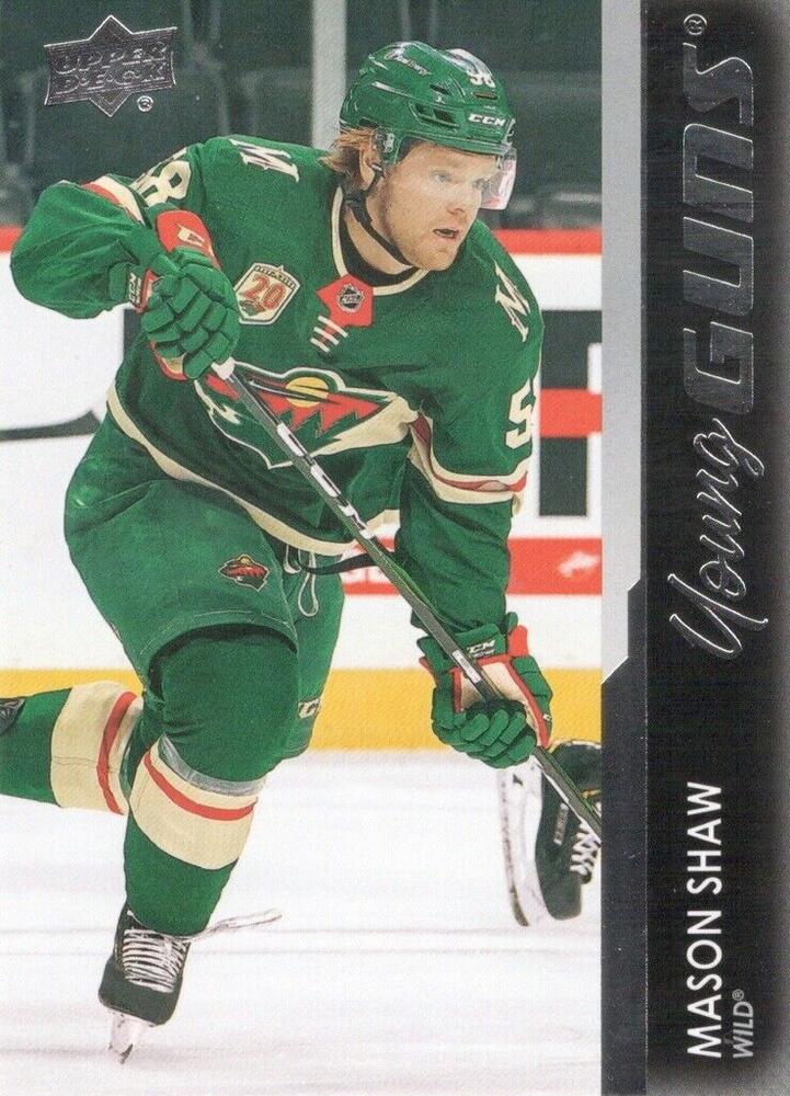 Mason Shaw #730 Minnesota Wild | 2021-22 Upper Deck