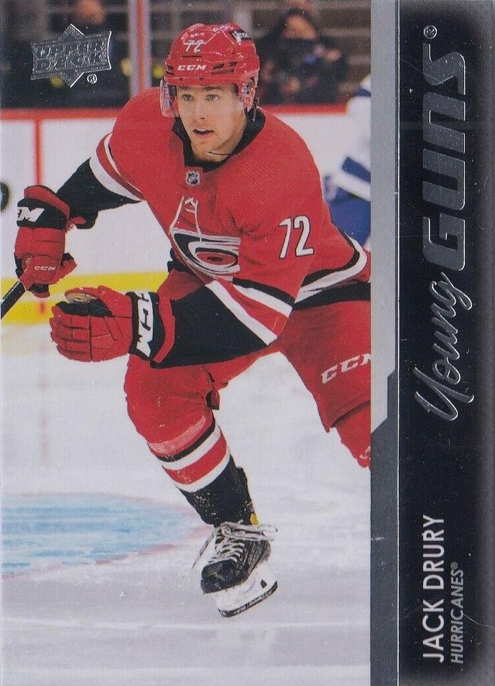 Jack Drury #731 Carolina Hurricanes | 2021-22 Upper Deck