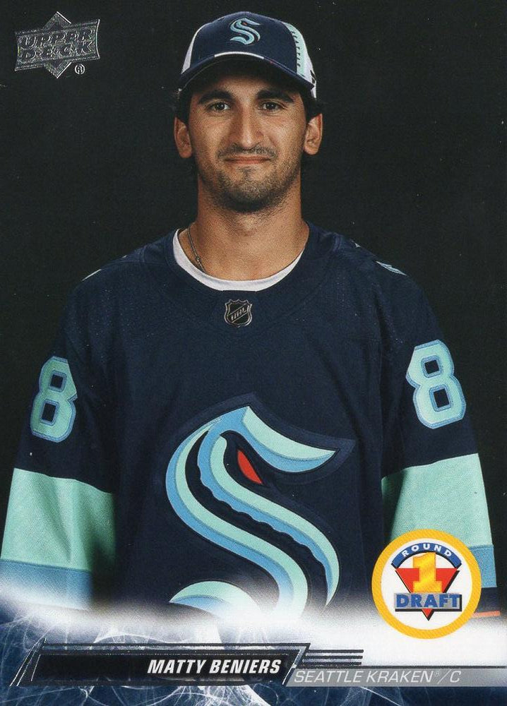 Matty Beniers #732 Seattle Kraken | 2022-23 Upper Deck