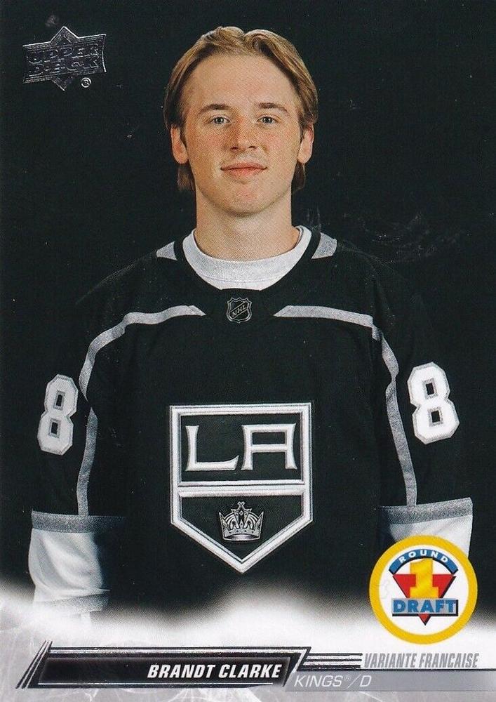 Brandt Clarke #733 Los Angeles Kings | 2022-23 Upper Deck