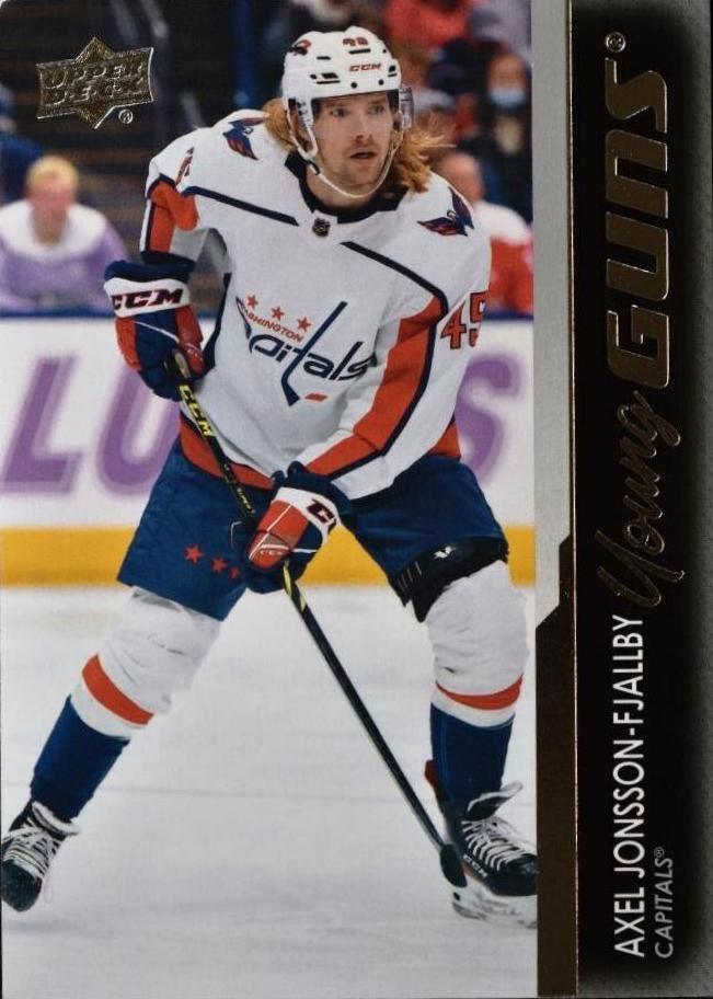 Axel Jonsson-Fjallby #734 Washington Capitals | 2021-22 Upper Deck