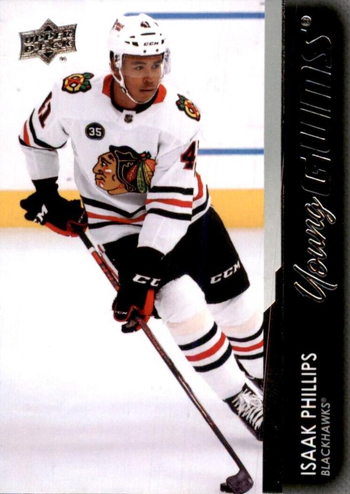 Isaak Phillips #735 Chicago Blackhawks | 2021-22 Upper Deck