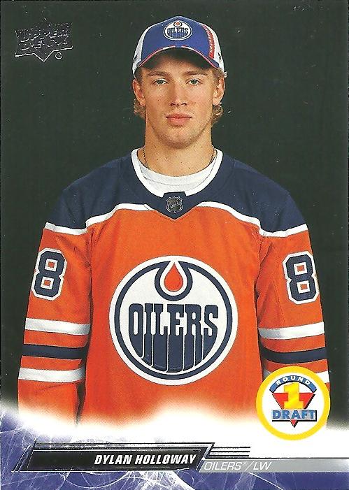 Dylan Holloway #736 Edmonton Oilers | 2022-23 Upper Deck