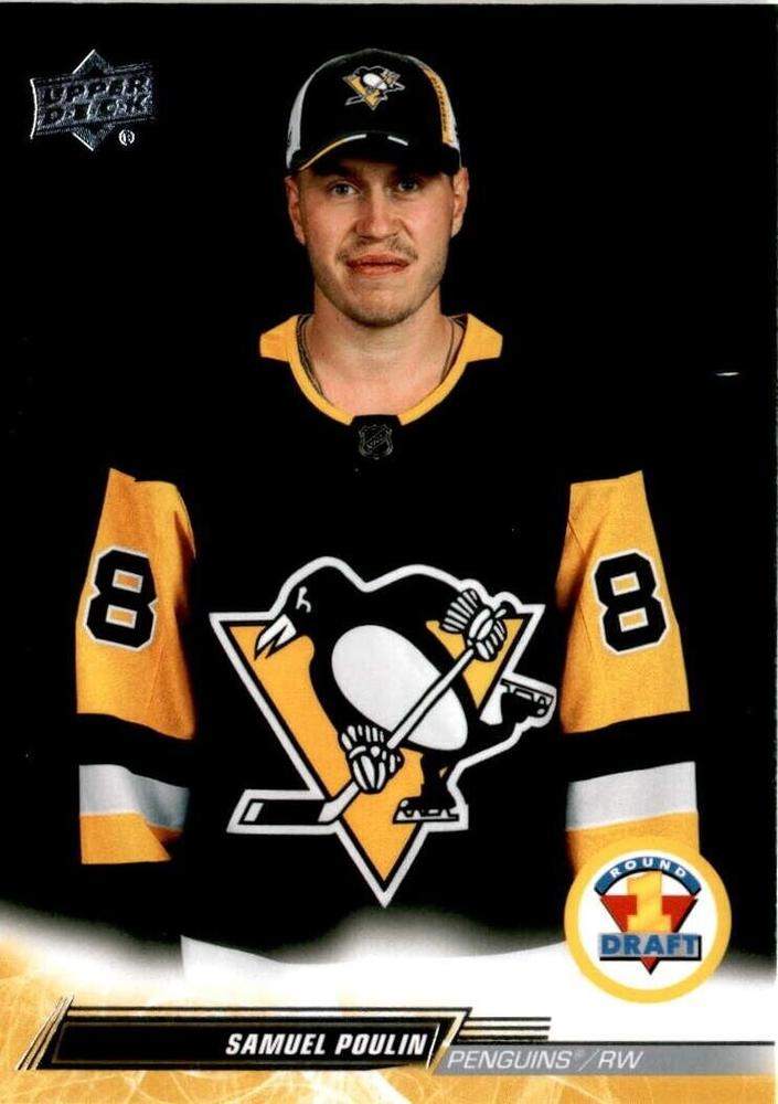 Samuel Poulin #738 Pittsburgh Penguins | 2022-23 Upper Deck