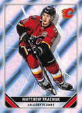Matthew Tkachuk FOIL #73 Calgary Flames | 2019-20 Topps NHL Sticker Collection