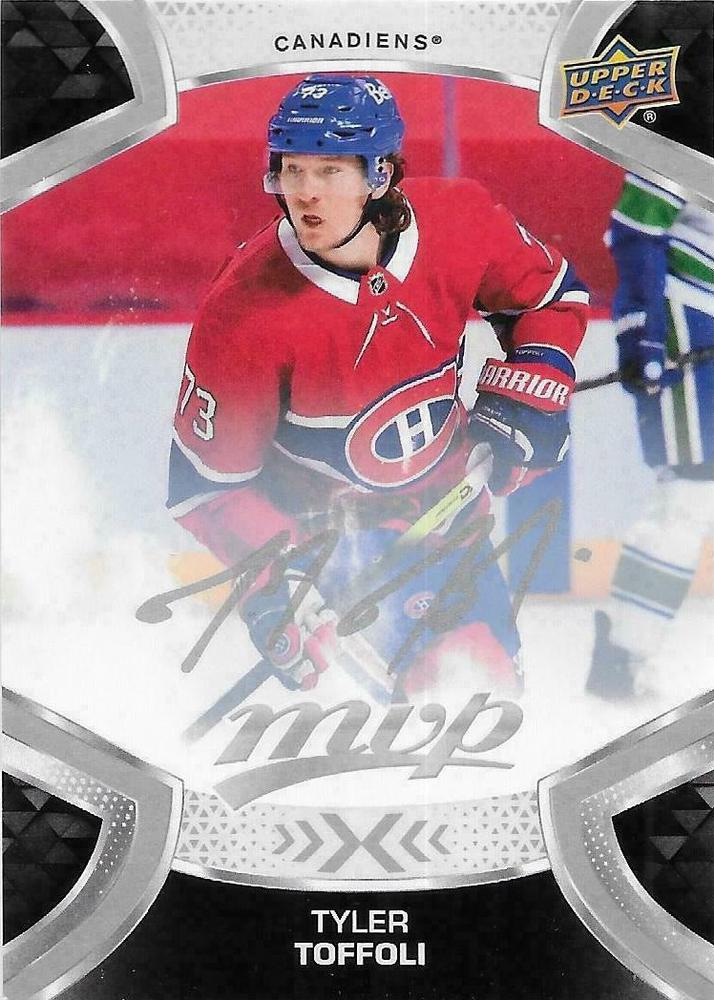 Tyler Toffoli #73 Montreal Canadiens | 2021-22 Upper Deck MVP Silver Script