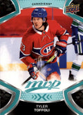 Tyler Toffoli #73 Montreal Canadiens | 2021-22 Upper Deck MVP