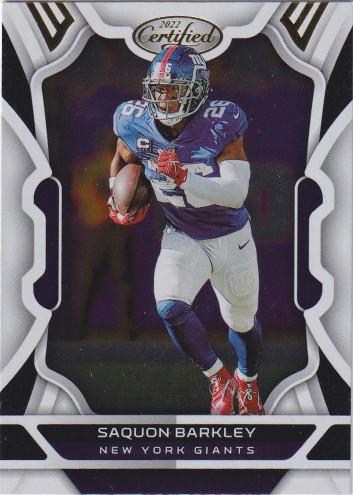 Saquon Barkley #73 New York Giants | 2022 Panini Certified | NFL Football
