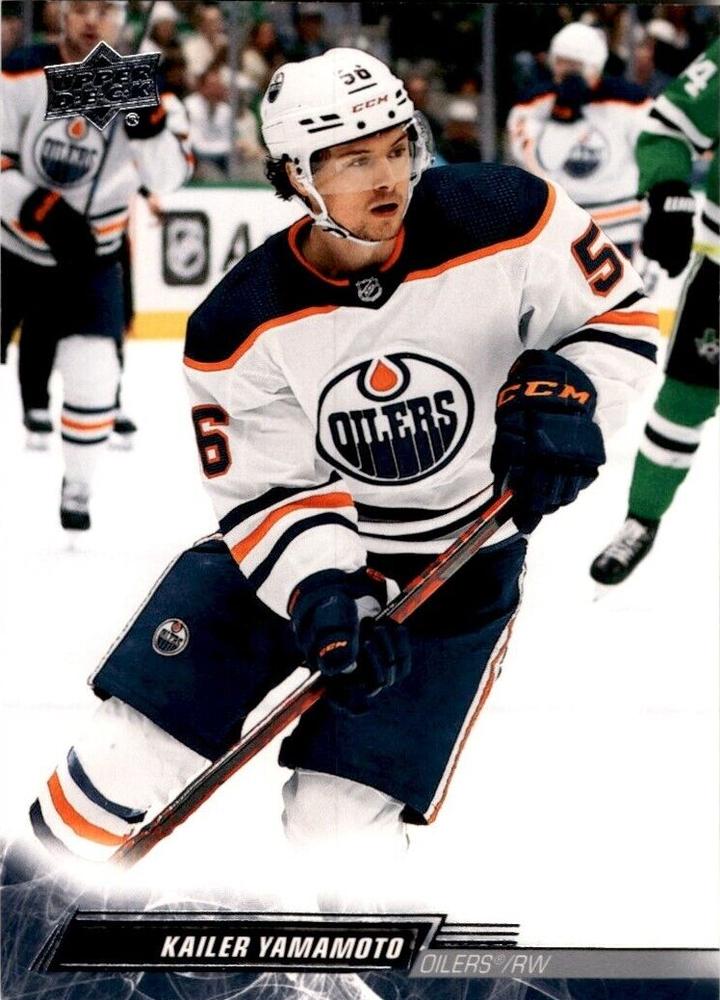 Kailer Yamamoto #73 Edmonton Oilers | 2022-23 Upper Deck