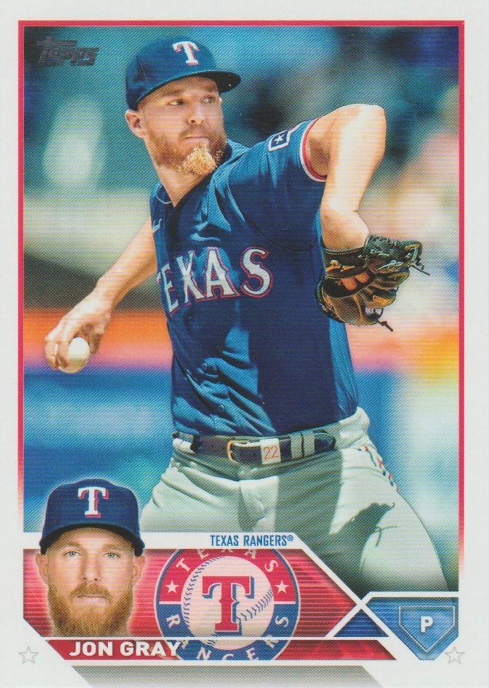 Jon Gray #73 Texas Rangers | 2023 Topps