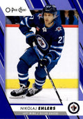 Nikolaj Ehlers #73 Winnipeg Jets | 2023-24 O-Pee-Chee Blue Border