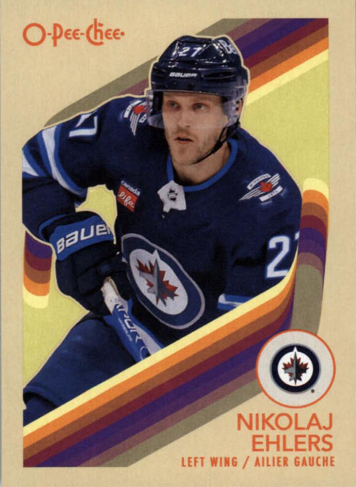 Nikolaj Ehlers #73 Winnipeg Jets | 2023-24 O-Pee-Chee Retro