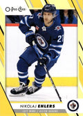 Nikolaj Ehlers #73 Winnipeg Jets | 2023-24 O-Pee-Chee Yellow Border