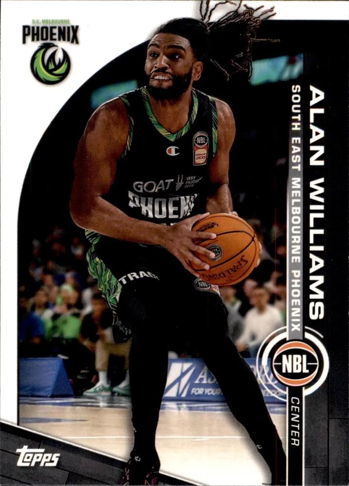 Alan Williams #73 S.E. Melbourne Phoenix | 2023-24 Topps NBL