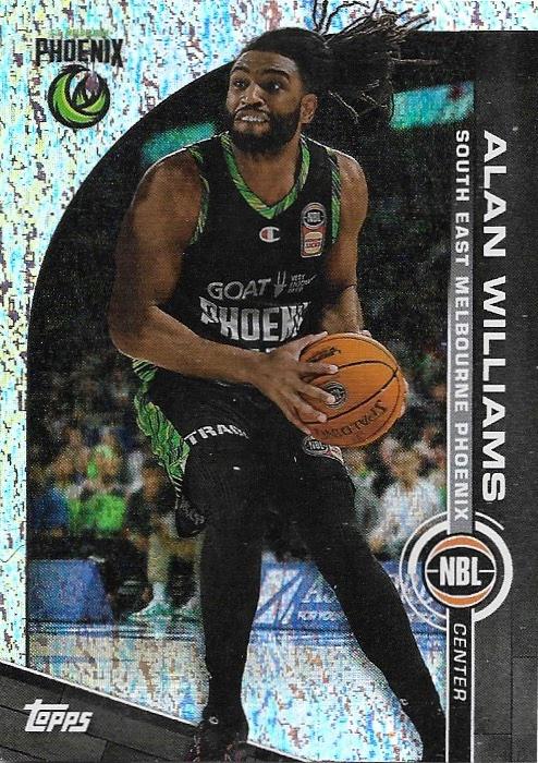 Alan Williams #73 S.E. Melbourne Phoenix | 2023-24 Topps NBL - Opal Parallel
