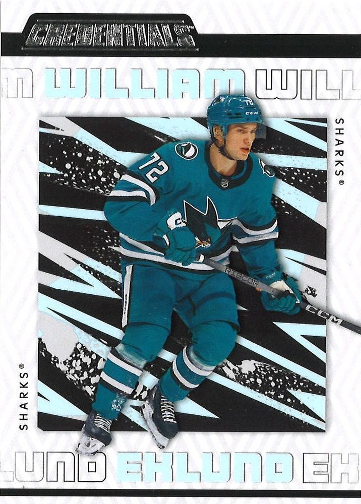 William Eklund #73 San Jose Sharks | 2023-24 Upper Deck Credentials