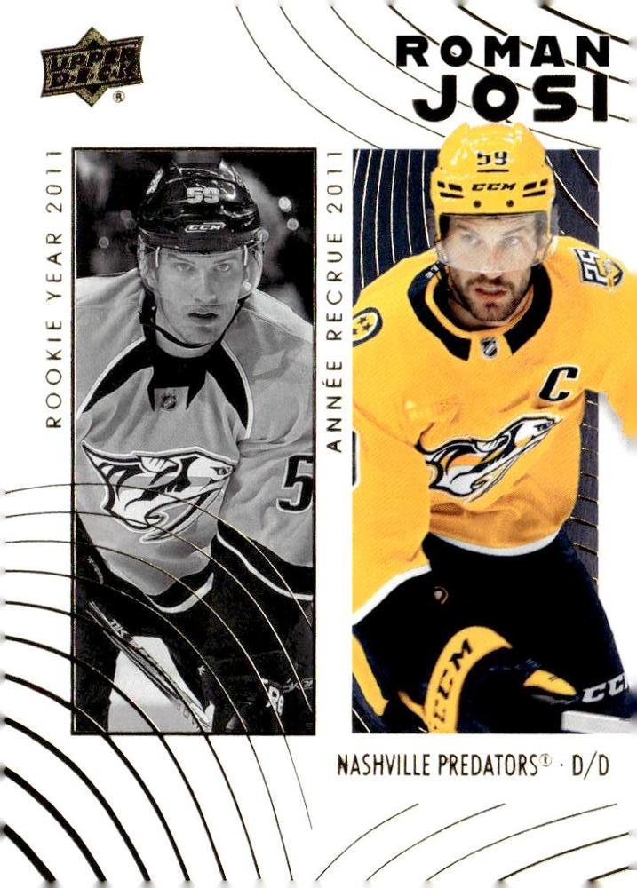 Roman Josi #73 Nashville Predators | 2024-25 Upper Deck Tim Hortons Retrospective Rookies